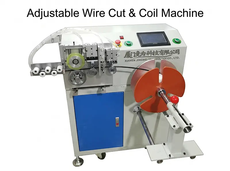 JINGWEI WPM-110CL: Macchina per taglio e avvolgimento filo regolabile