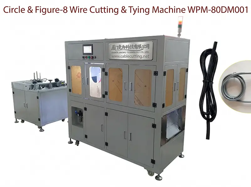 Macchina automatica per taglio e legatura di cavi a cerchio e figura 8 | WPM-80DM001