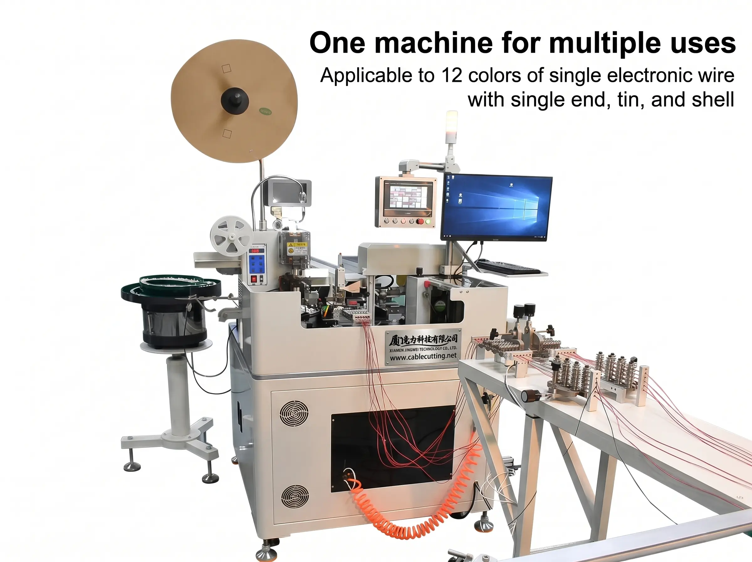 Macchina Automatica per Inserimento Fili in Gusci Multi-Filo WPM-DPW
