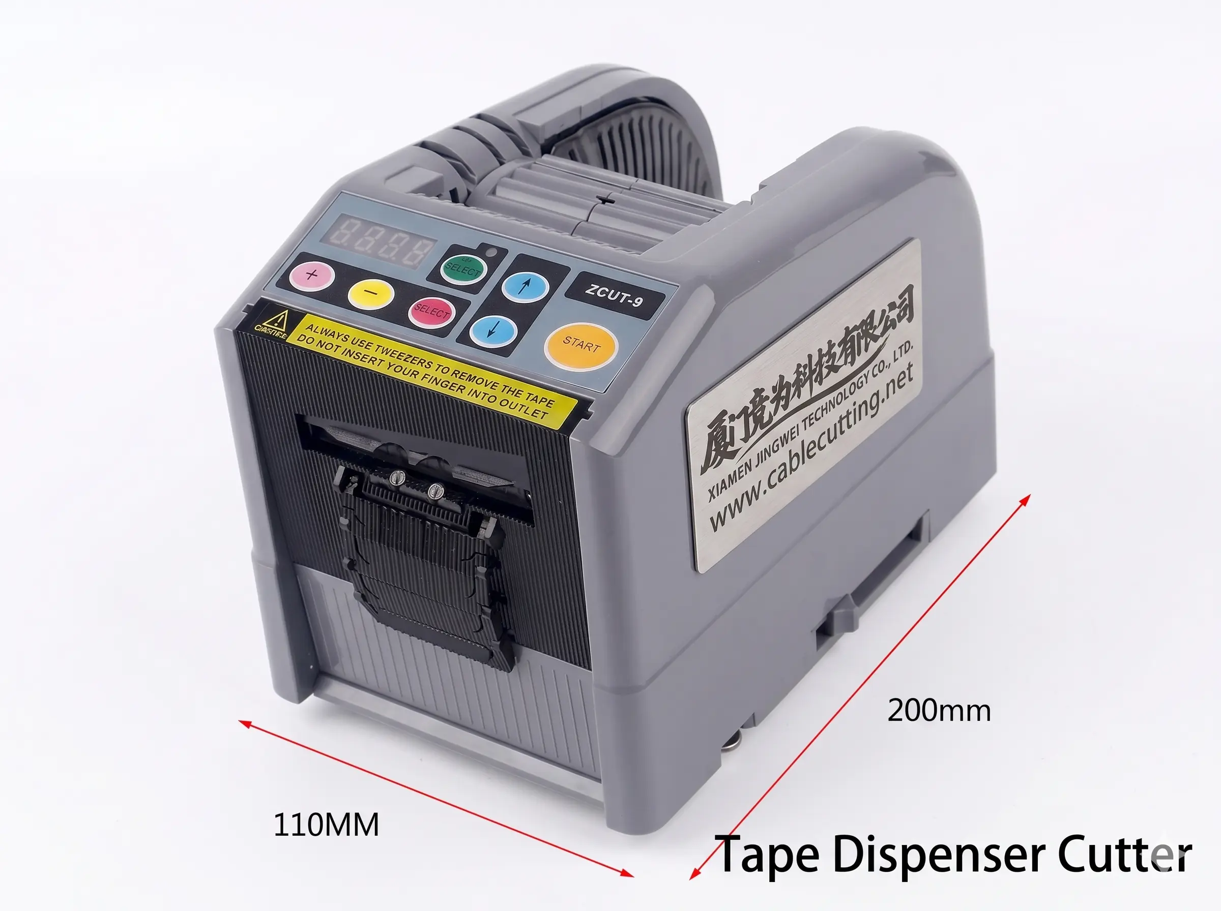 Dispenser e Taglierina Automatica per Nastro Adesivo da Imballo
