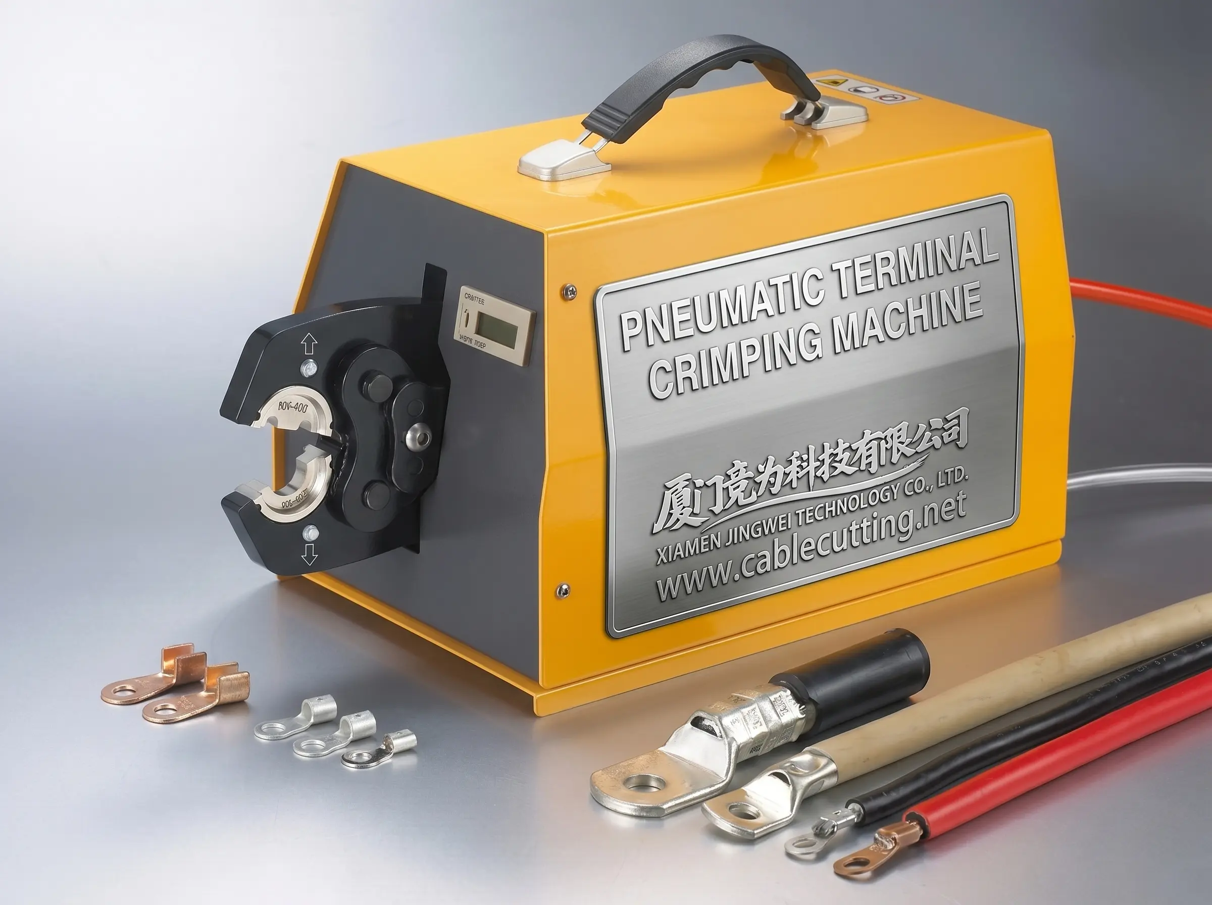 Crimpatrice Pneumatica per Terminali WPM-300L – Potente e Preciso