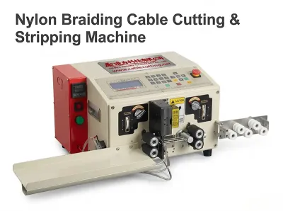 Macchina Spelafili Automatica per Cavi Nylon WPM-0-4 - Macchina taglia e spela fili