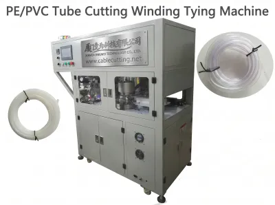Macchina Automatica Taglio Avvolgimento Legatura Tubi PE/PVC 02SL