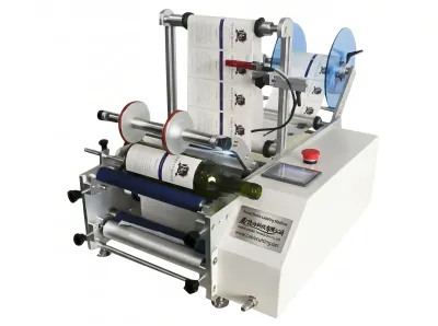 Etichettatrice Semiautomatica per Bottiglie Tonde WPM-7160