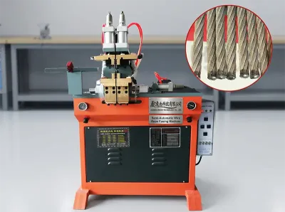 Fonditrice Fune Metallica Semiautomatica 40KW WPM-QF - Macchina da taglio (o Troncatrice)