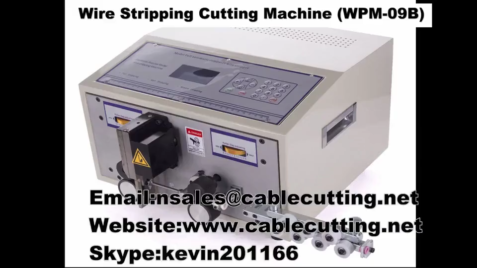 Macchina Spellafili Automatica WPM-09C: Precisione e Affidabilità per Cablaggi Industriali