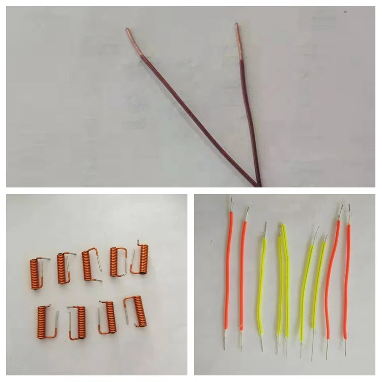 Macchina spelafili per fili di rame smaltati, macchina per la rimozione dello smalto in filo di rame