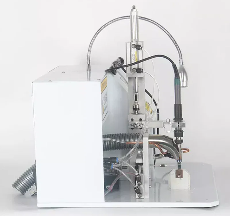 Saldatrice per connettore micro interruttore a pedale multifunzione, saldatrice a stagno pcb / led / robot, saldatrice terminale Usb Typec Mirco