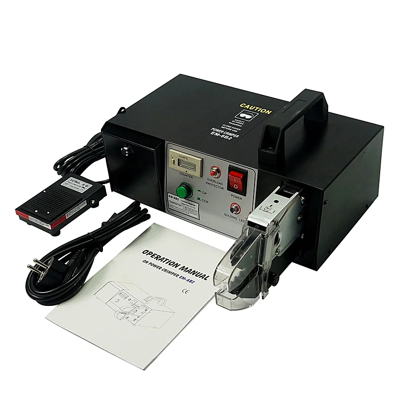 Utensili a crimpare Varietà di terminali dotati di crimpatrice per terminali di tipo elettrico EM-6B1 EM-6B2, crimpatura di terminali, terminali di crimpatura di cavi, crimpatrice