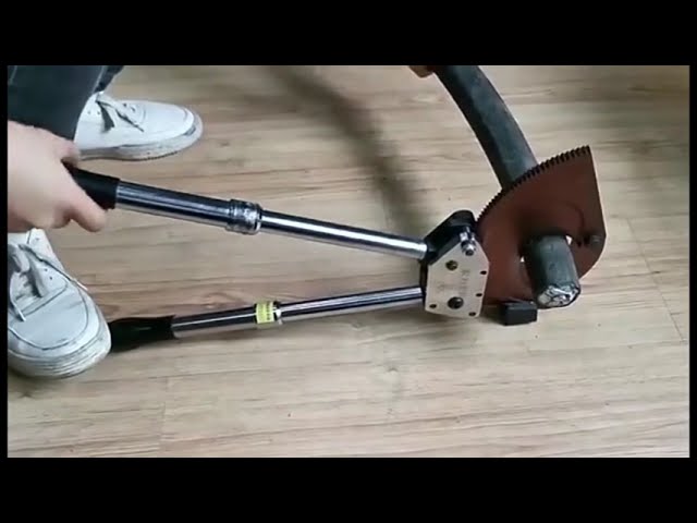 Tagliacavi a Cricchetto Industriale Professionale - Utensile Portatile per Taglio Rapido di Fili Spessi