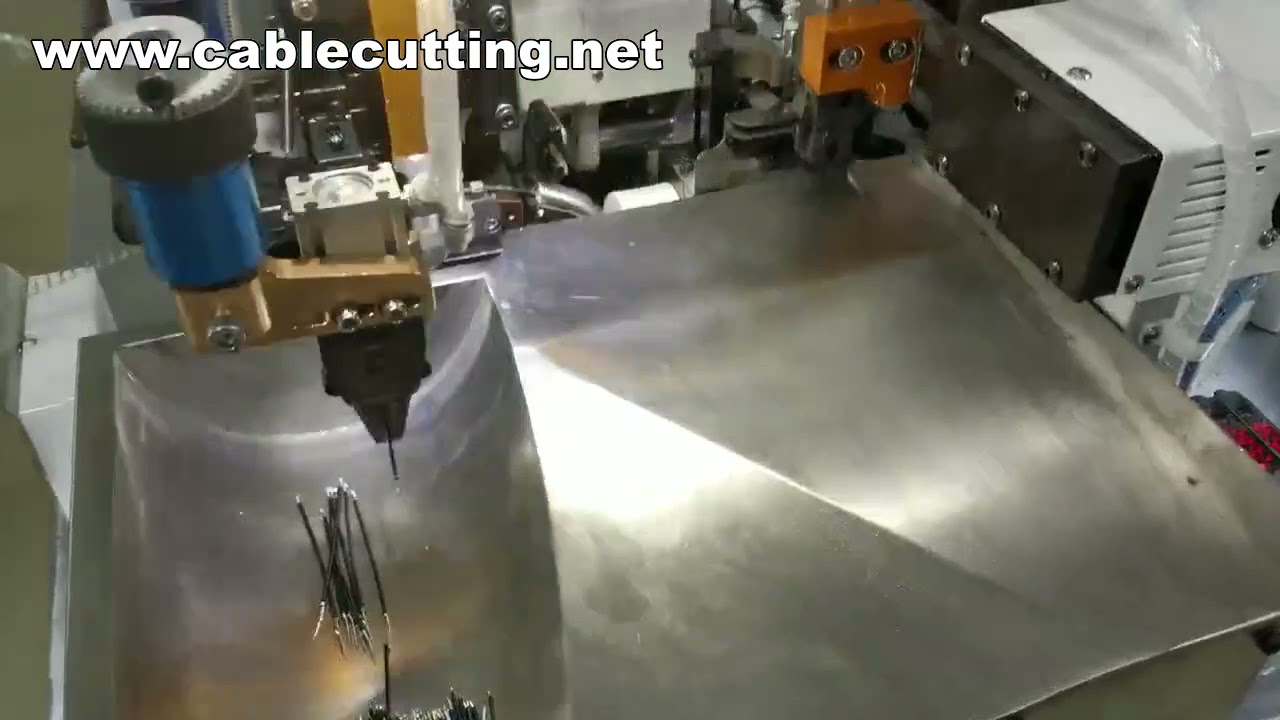 Crimpatrice Automatica per Terminali – Spelafili a Doppia Estremità per Produzione Efficiente