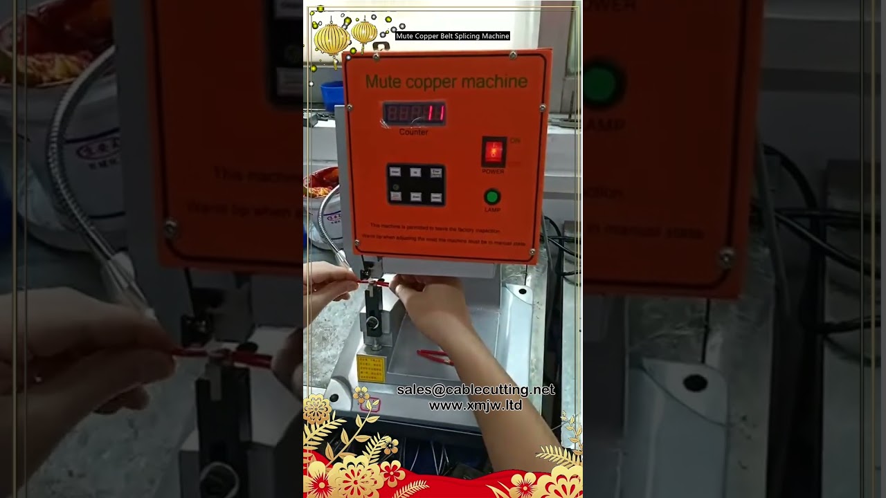 Giuntatrice silenziosa per nastri di rame – Alta velocità e affidabilità