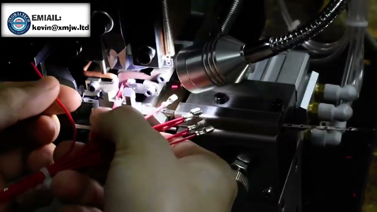 Macchina spellafili e crimpatrice per terminali JST, MX, VH 3.96 - Automazione industriale