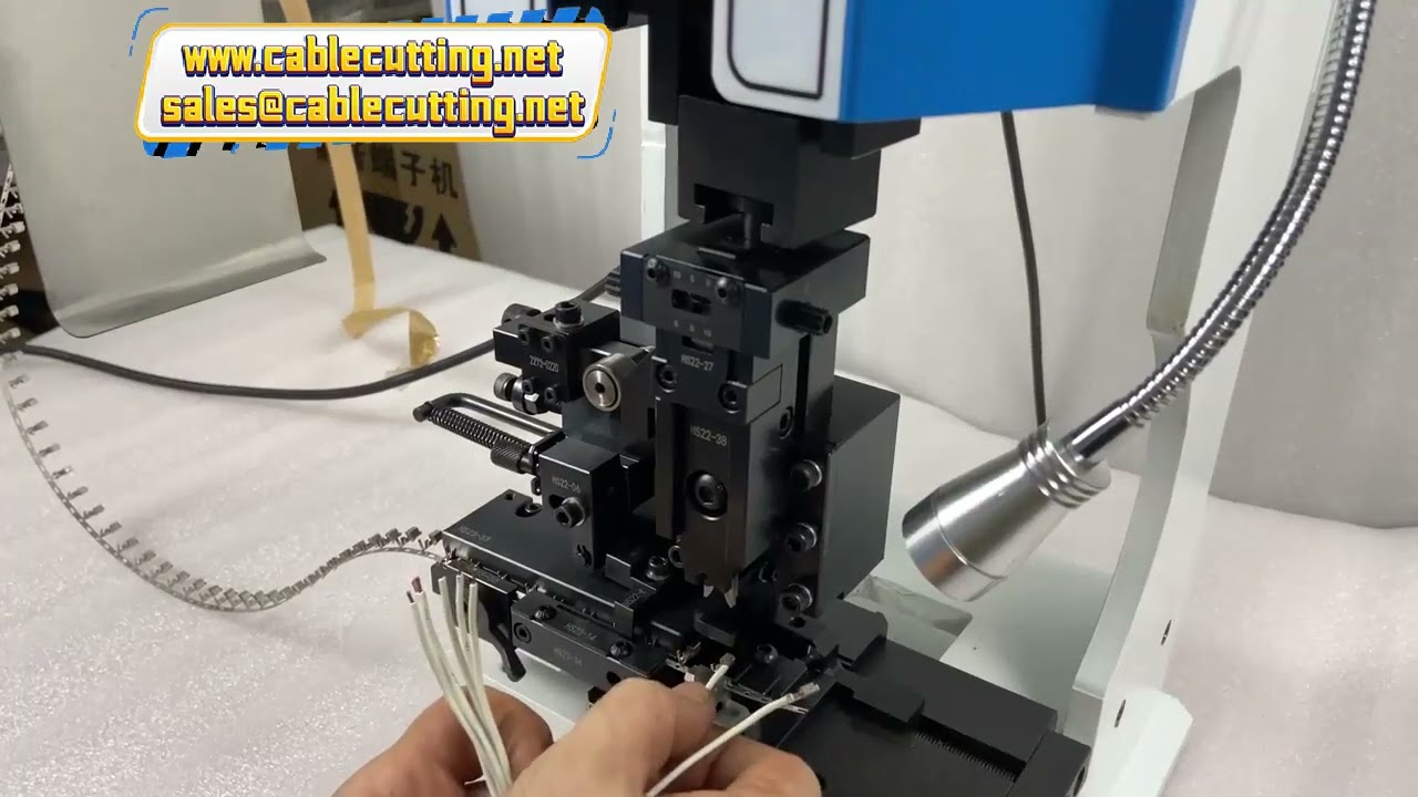 Applicatore Terminali CNC Mecal di Alta Precisione – Stile Europeo OTP per Taglio e Applicazione Orizzontale