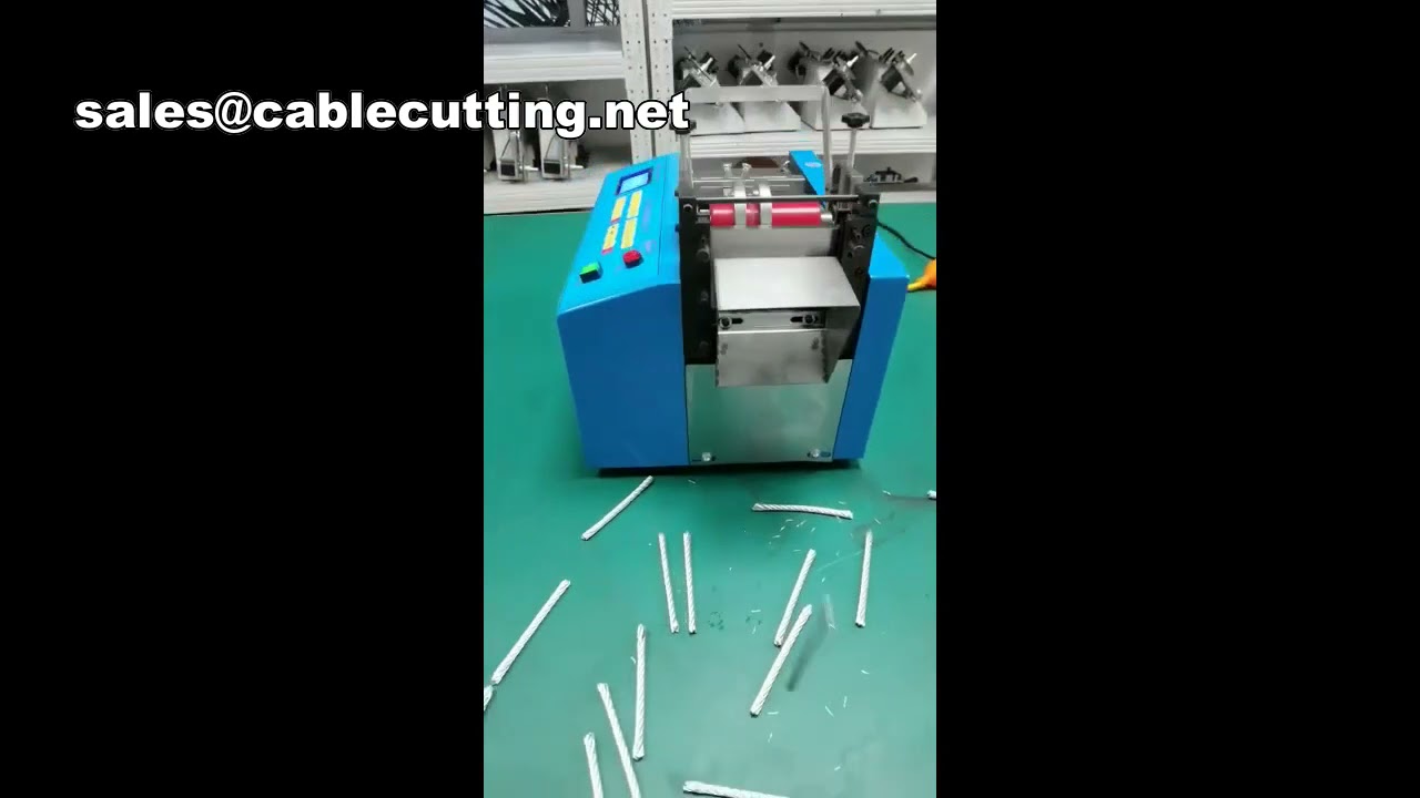 Macchina per taglio cavi e funi metalliche | Taglio automatico di precisione