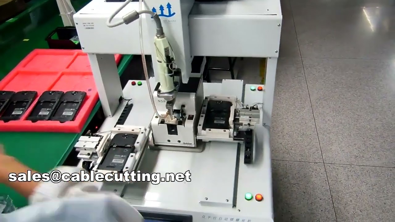Avvitatrice automatica a 3 assi WPM-802: precisione e automazione industriale