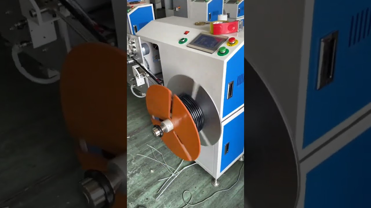 Macchina Automatica per Conteggio, Smistamento, Taglio e Avvolgimento Tubi - Diametro 1-16mm, PVC e Gomma