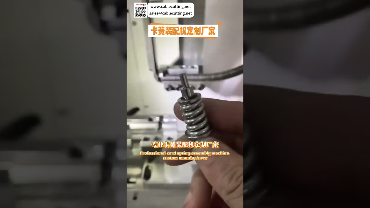 Macchina automatica per assemblaggio circlip personalizzata - Fabbrica di precisione per anelli di ritegno