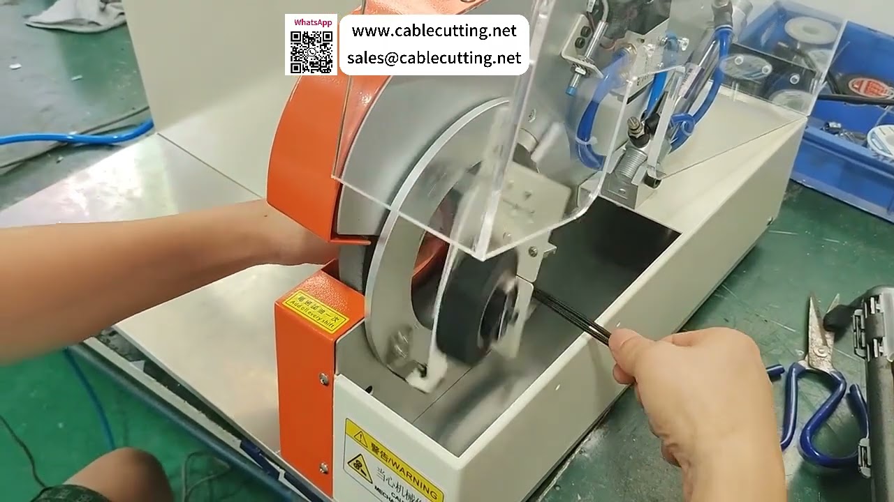 Macchina automatica per avvolgimento nastro cavi: alimentazione a rulli e avvolgimento continuo uniforme