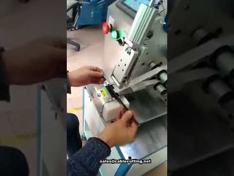 Etichettatrice Automatica Circolare per Fili e Cavi - Alta Precisione