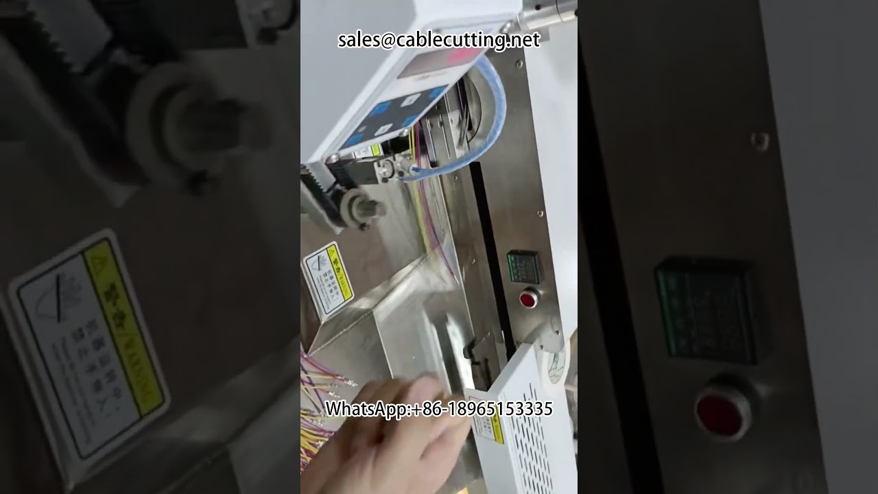 Macchina multifunzionale per terminazione a doppia testa su cinque fili – Stagnatura e spelatura automatica posteriore