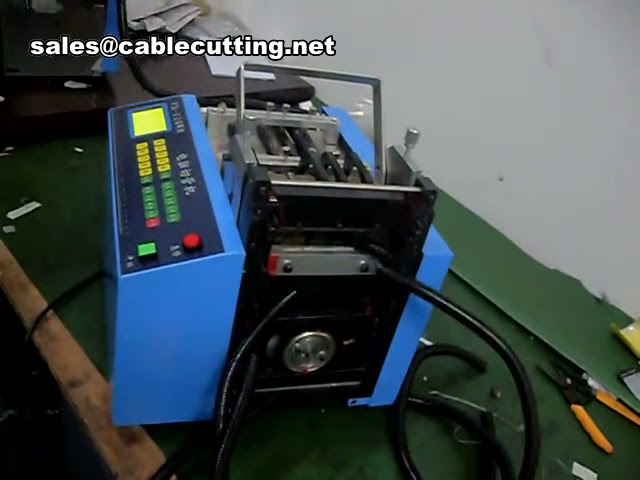 Macchina Automatica per Taglio Tubi Gomma – Certificazione CE, Precisione e Velocità