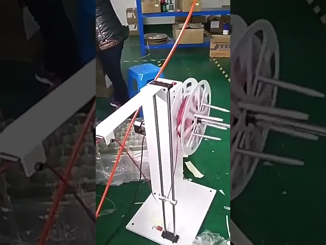 Avvolgitore Automatico con Tensionatore per Bobine da 15KG - Alimentatore Cavi e Pre-Feeder