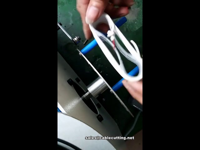 Macchina avvolgicavi USB professionale: legatura automatica per cavi