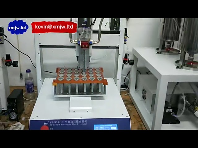 Macchina Automatica per Dosatura e Riempimento Resina Epossidica – Potting di Precisione