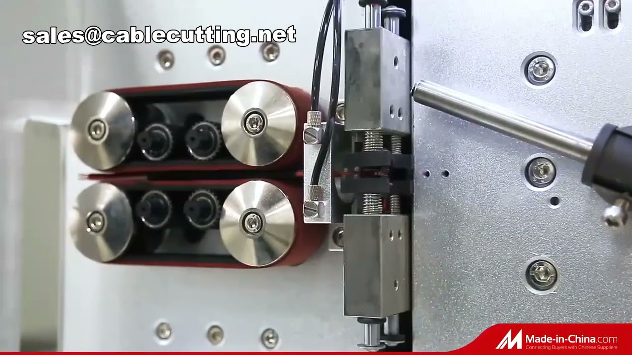 Macchina automatica spellafili e tagliafili multicore - fino a 30mm2 di diametro