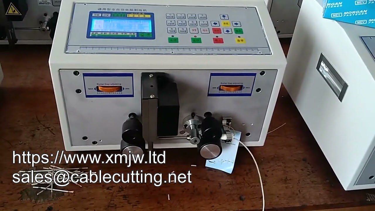 WPM 01 - Macchina Automatica per Spellatura e Taglio di Cavi in Rame PVC