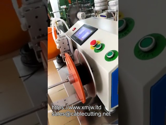 Macchina Avvolgitrice e Legatura Fili Semiautomatica per Bobine Cavi | Avvolgitore Rulli