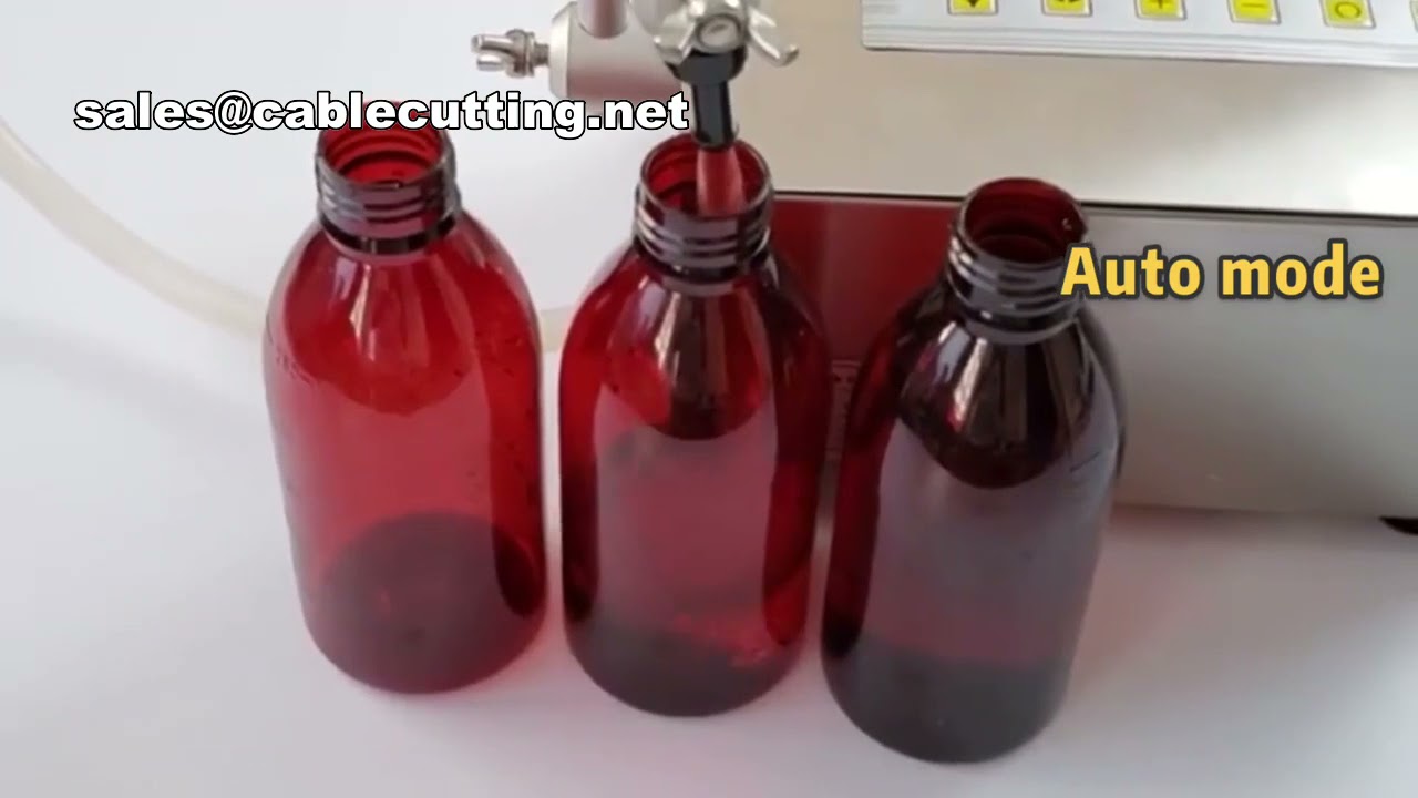 Macchina riempitrice semplice per bevande e alimenti – Piccola riempitrice automatica per industrie