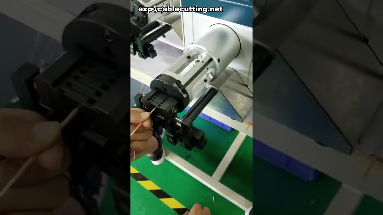 Macchina spellacavi per cavo coassiale RG316 | Spellacavi automatico per cavi coassiali