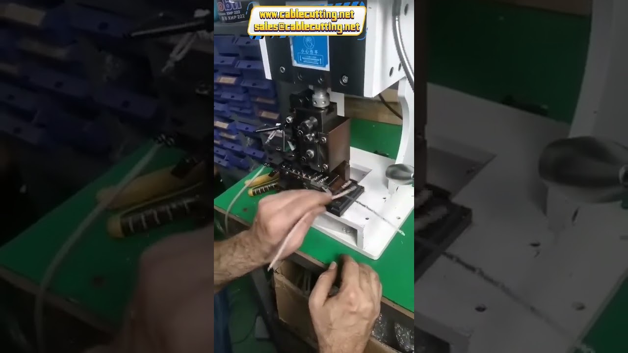 Stampo OTP ad Alimentazione Laterale per Applicatore di Doppia Crimpatura Terminali | Macchina Fili HS 400