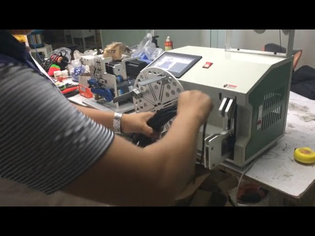Avvolgitrice e Legatrice Automatica per Bobine di Cavi WPM-212C | Soluzione Industriale