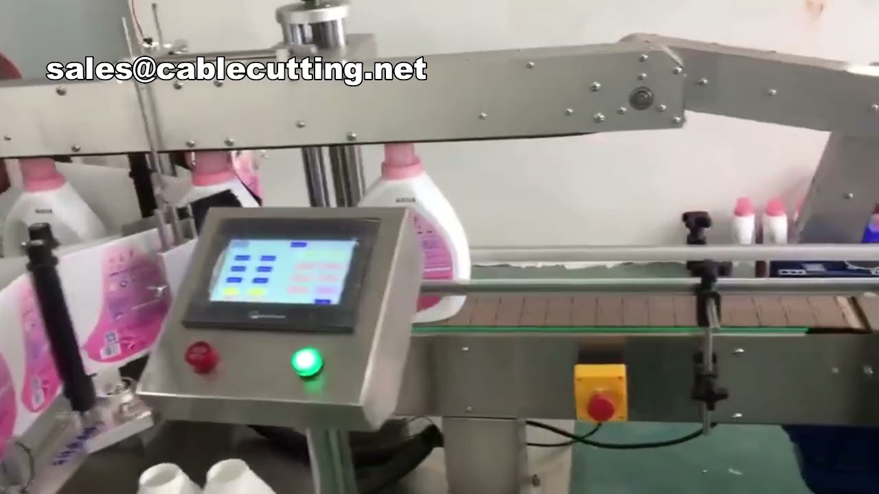 Etichettatrice Manuale Full Wrap per Bottiglie Quadrate e Lattine Alluminio