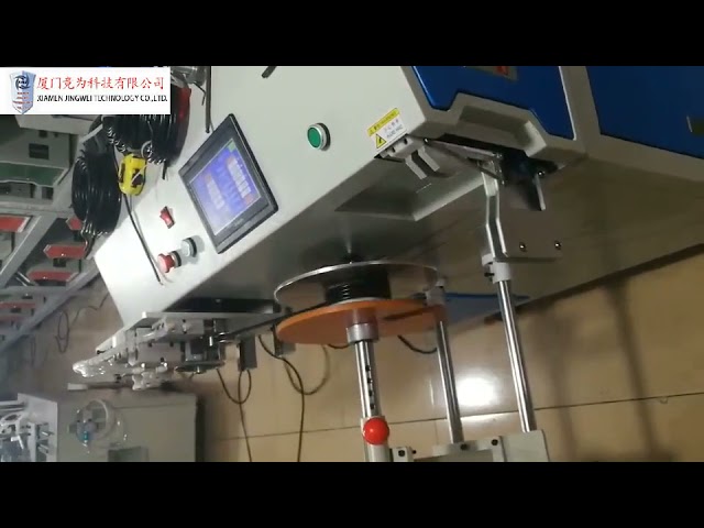 Macchina per fascette: taglio e avvolgimento filo - Produzione efficiente