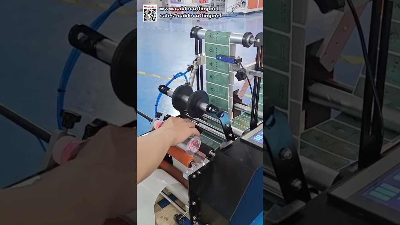 Macchina Etichettatrice Personalizzata per Bottiglie d'Acqua - Applicatrice ad Alta Velocità per Etichette su Bottiglie Tonde, Ideale per l'Estate