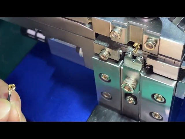 Macchina Crimpatrice per Cavi Coassiali IPEX RG-6-F | Utensile Crimpatura Coax per Fili 0,81-1,78mm