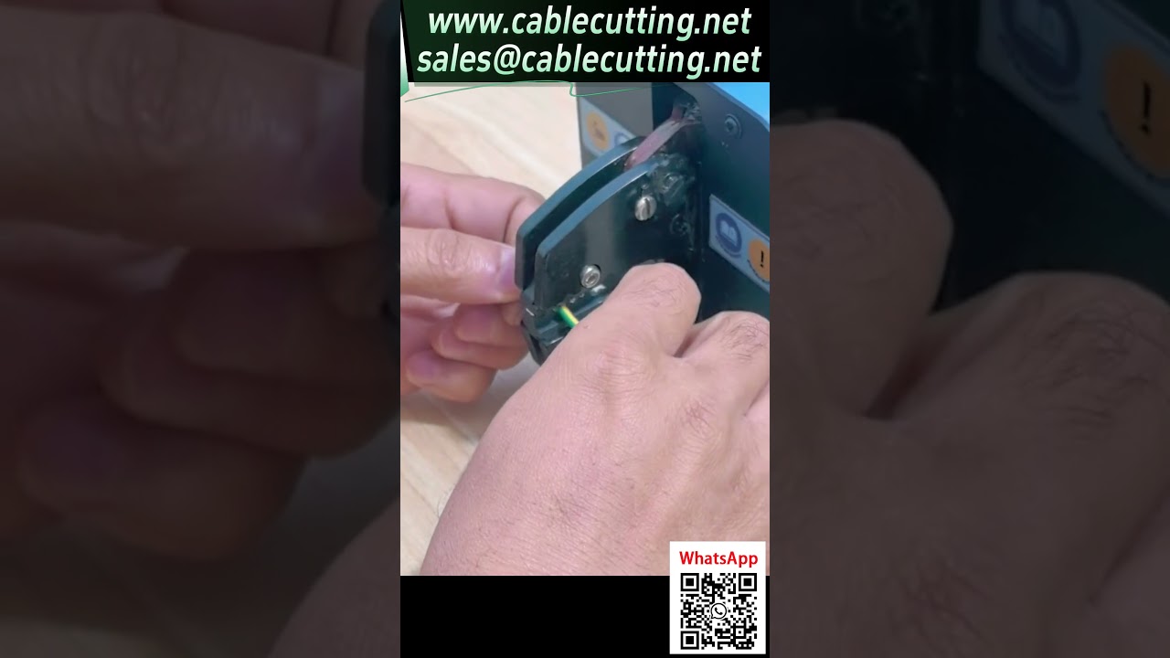 Pinza Crimpatrice Pneumatica | Test di Crimpatura in Azione