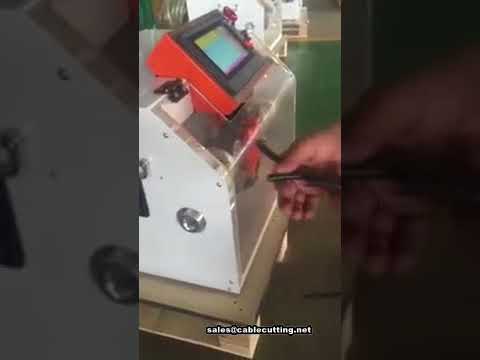 Macchina automatica per taglio tubi corrugati in plastica | Taglierina per tubi corrugati