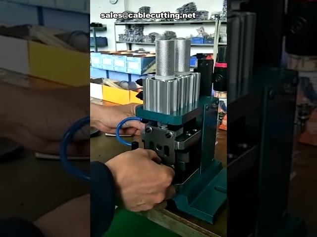Spelafili Manuale per Cavi - Macchina per Spelare e Torcere Fili, Attrezzo Manuale per Cablaggio