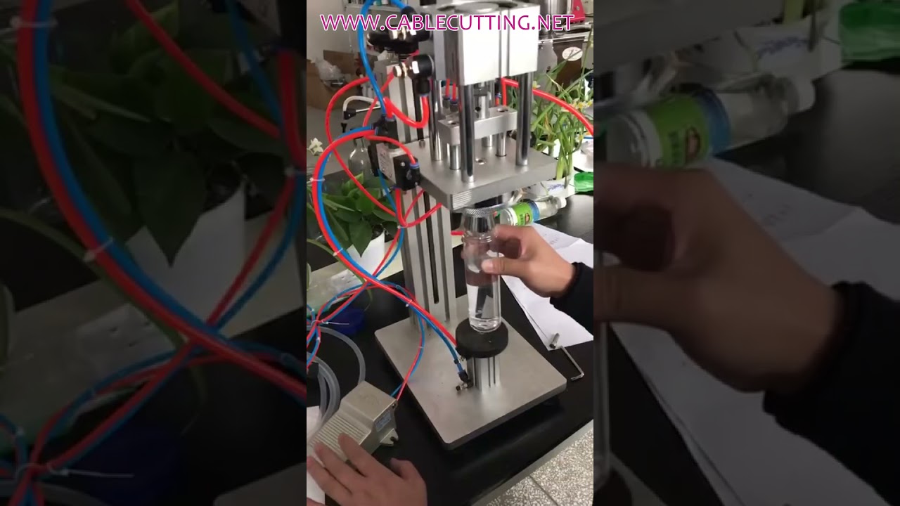 Macchina Crimpatrice per Profumi | Tappatrice e Sigillatrice Flaconi di Alta Qualità