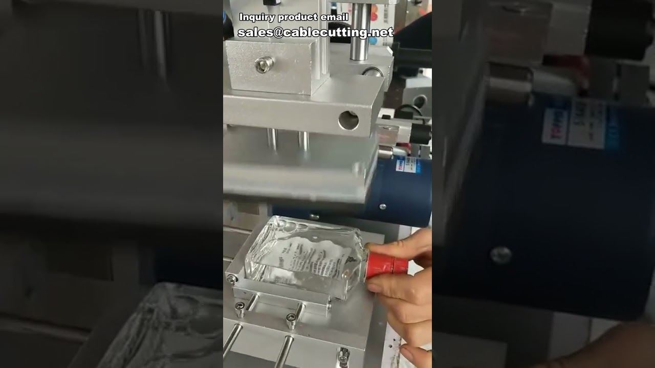 Macchina Etichettatrice per Adesivi e Bottiglie Quadrate - Etichettatura di Precisione