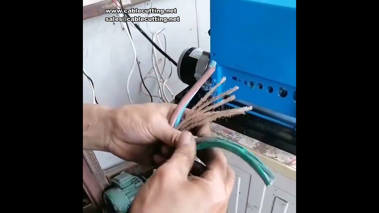 Macchina Spellafili Automatica 220V per Cavi 2-32mm - Pelacavi Elettrico per Rame e Alluminio di Scarto