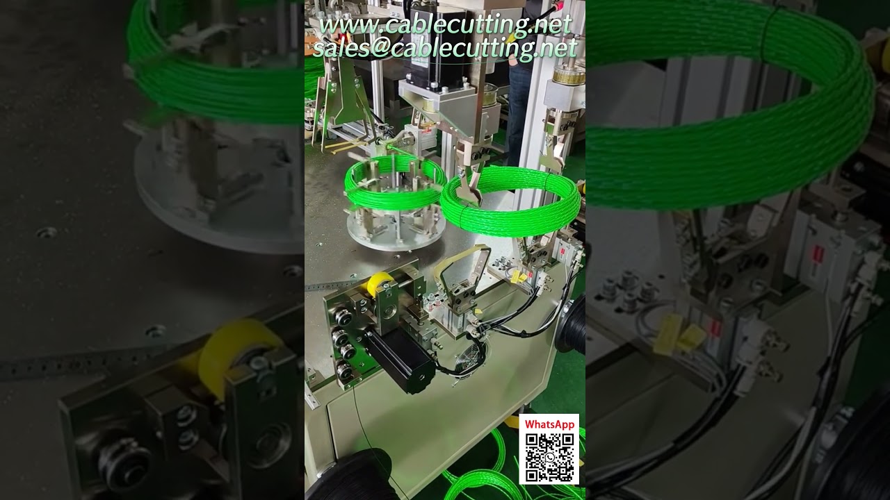 Macchina Automatica per Fascettatura di Nastri Pesci e Tirafili