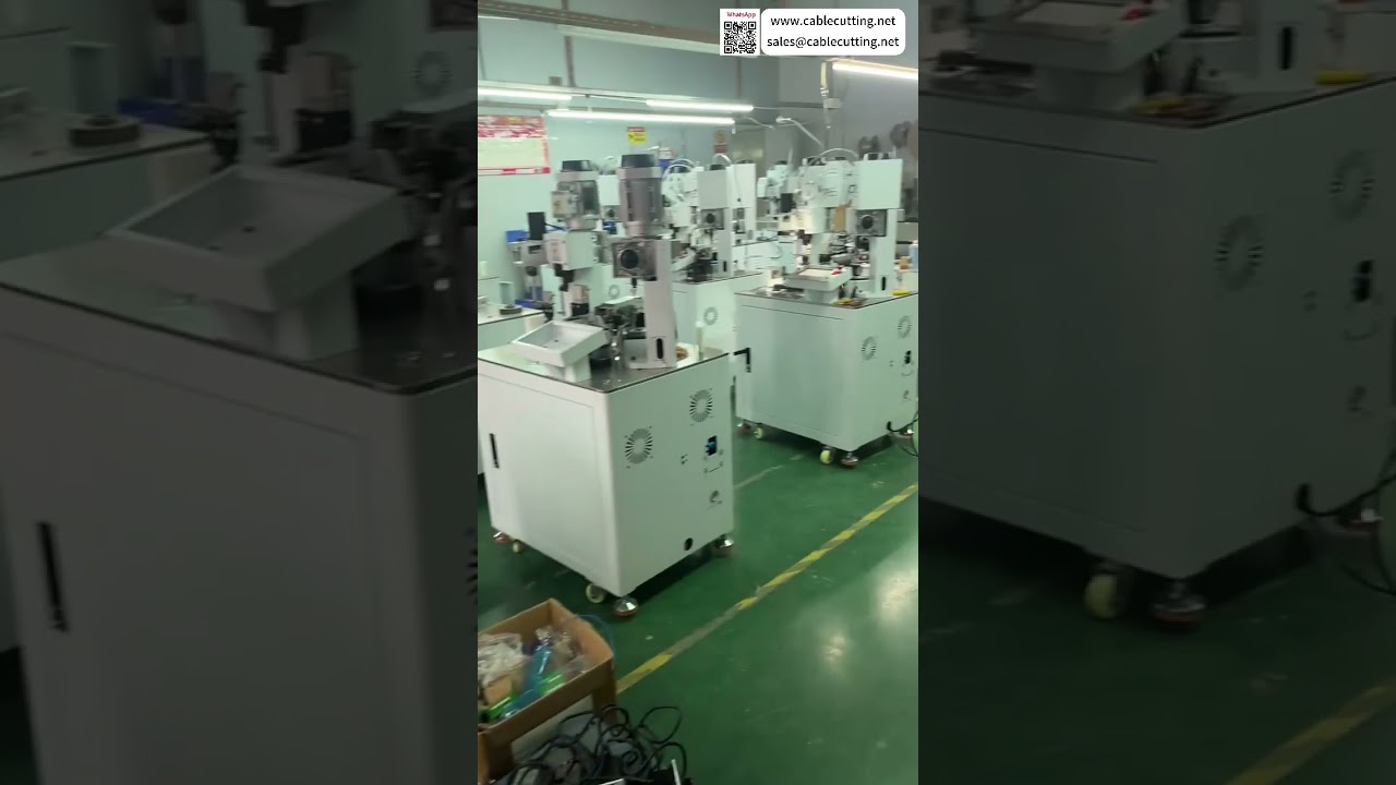 Máy tự động hoàn toàn hai đầu vận hành, cắt và xếp chồng đầu ra cuối cùng, thiết bị nhà máy tốc độ cao