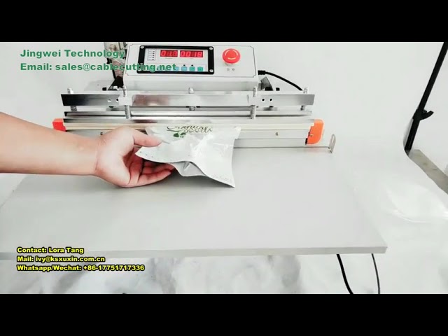Macchina Sottovuoto Manuale da Tavolo con Pompa Esterna | Sigillatrice per Confezionamento
