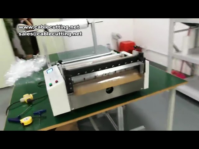 Macchina da taglio trasversale per plastica e carta – Taglierina automatica per rotoli in fogli